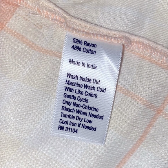 True Craft size large plaid tunic top - Picture 6 of 6